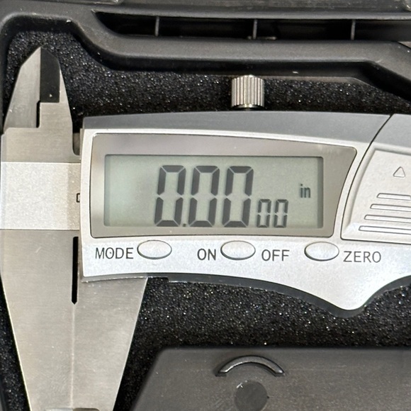 General Stainless Steel Digital Caliper in Black Hard Case Caliper NWOT - Picture 4 of 16